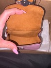 Coach - Signature Canvas Morgan Card Case With Chain  nwt 