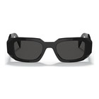 Prada Pr17ws 1ab5s049 Black Sunglasses 49mm Black dark Grey Authentic