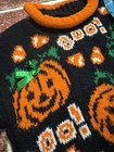 Vintage Halloween Sweater Toddler Approx 2-3t Knit