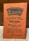 Vintage 1946 Lionel Trains Instructions For Assembling   Operating Manual