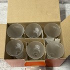 Jagermeister Shot Glass Set Of 6 Frosted Stemmed Cordial Footed Party Time
