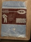 Vintage Men   s Pajamas 70 s Nos Blue Cotton Blend Retro Large Manchester Makers