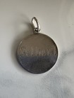 1800   s Love Token Engraved Lighthouse Name Albert Double Sided