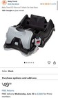 Baby Trend Ez Flex-loc 32 Infant Car Seat Base - Black  cb56100 