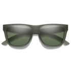 Smith Unisex Lowdown 2 Lifestyle Sunglasses - Matte Moss Crystal Frame   Chromap