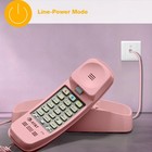 Timeless Trimline Princess Phone In Pink  Easy Wall-mount   Reliable Dialing