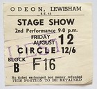 Rare Radio England Swinging 66 Uk Tour Program  8 12 66 Ticket Stub  Small Faces