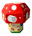 Hello Kitty And Friends Mushroom Storage Box With Cozy Blanket New