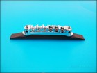 Vintage Japanese Style Universal Arch-top Guitar Bridge   Wood Base Ezpz Parts