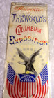 1893 Chicago The World s Columbian Exposition Souvenir Silk Ribbon Bookmark