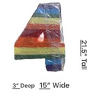 Number 4 Pinata  