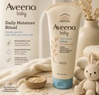 Aveeno Baby Daily Moisture Lotion W  Prebiotic Oat  Fragrance-free 8 Oz