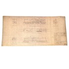 Vintage Shay Steam Locomotive Blueprint Wmr-18 Wasatch Mountain Railway