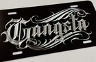 Custom Personalized Name     reflective Diamond Etched License Plate Front Car Tag