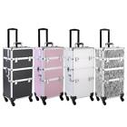 3 4 In 1 4 Wheels Makeup Case Organizer Storage Box Rolling Cosmetic Bag Trolley