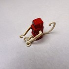 Play School  Vintage  1970 s   Monkey Figure   Rare   Red   White