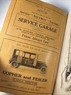 Vintage Practical Farm Account Book Summitville Indiana Bank Advertising Ledger