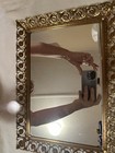 Vintage Vanity Set 4 Piece Tray Brush Comb And Mirror