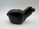 Antique Pre Columbian Inca Black Stone Ritual Conopa Alpaca Offering Vessel