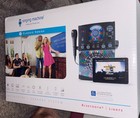 Singing Machine Bluetooth cd Karaoke System W led Disco Lights Sml385btbk