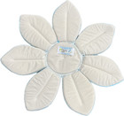 Blooming Bath Original Baby Washable Bathing Mat Flower Bath Blue And Brown