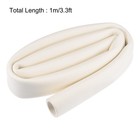 Foam Tubing For Handle Grip Support  27mm Id 37mm Od 1m Length White
