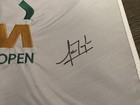 Nick Taylor Signed Wm Phoenix Open Golf Flag 2024 Champion Pga Masters Canada