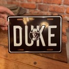 Full Size  duke   the Original American Hero  License Plate   ships Free 