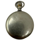 Antique 16 Size Crescent Swing Out Open Face Pocket Watch Case Nickel Usa