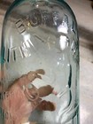 Antique Embossed Ornate Buffalo Lithia Water Nature s Medica Bottle Virginia