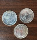 2018 Egypt Set Silver Coins 100th Anniversary Of President Nasser  10 50 100  P