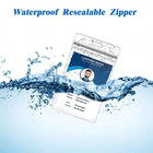 Transparent Id Card Holder Clear Plastic Vertical Name Badge Holder Waterproof