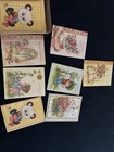 Vintage 70s Lot Of Cards Lot Of 12 Mixed Postcards Vintage