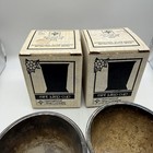 Vintage International Silver Company Mint Julep Cups 2 Silverplate 0525 Boxed