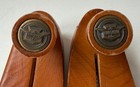 Vintage Florsheim Wooden Tree Shoe Mold Stretcher Form Insert Size 8d Hinged B14