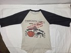 1980 Frank Zappa Rare Sold Out Chicago Tour Shirt Sz Small Long Sleeve Black