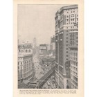 1912 New York City Book Print Busy Fifth Avenue Horse Carriages 2r1-102
