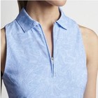 Peter Millar Carner Blue Palm Sport Sleeveless Golf Dress Xs