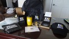 Caterpillar Tractor Co  Peoria Il 100th Anniversary Swag Bag Advertising Stuff