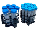 19-place Honeycomb Hexagonal Test Tube Holder Rack For Tubes  Vials Up To 18mm