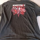 Slipknot Lot Of 3 Black Unisex 3xl Concert Knotfest   Logo Short Sleeve T-shirts