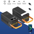 Portable 70000mah 120w Power Bank Large Capacity External Battery Fast Charging