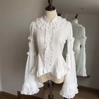 Elegant Blouse Womens Gothic Lolita Shirt Classic Top Sweet Japanese