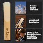 10 Pack Bb Clarinet Reeds 2 5 Strength For Beginner And Player  Thinner Reed Tip