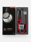 3m Littmann Cardiology Iv Stethoscope  5627  Silver red 27    Free Shipping