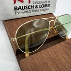 Vintage Ray Ban B l 1 10 12k Gf Green 52mm Sunglasses Usa