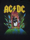 Vintage 1988 Ac dc Heatseeker World Tour Metal Band Large Shirt Single Stitch