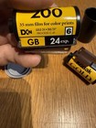 2 Rolls Kodak Gold 200 35mm Color Print Film 24 Exp C-41 Dx Loose Canisters