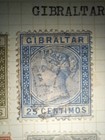 Gibraltar Stamps 1886-1949 Album Page Kgv Kgvi Qv Edward Vii Collection