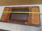 Vtg Antique Singer Treadle Sewing Machine Wood Table Top Cover Cabinet Part